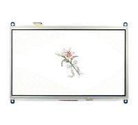 TUOPUONE Schermo touch screen resistivo LCD da 10,1" compatibile con Raspberry Pi/PC risoluzione 1024 × 600 HDMI Display Interface Pannello IPS