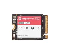 TUOPUONE SSD Raspb Pi ufficiale, unità a stato solido ad alta velocità, capacità 256 GB, conforme allo standard PCIe Gen 3, adatto per Raspb Pi 5