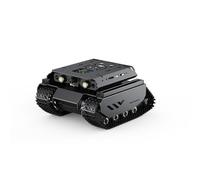 TUOPUONE UGV Beast Robot AI cingolato fuoristrada open source compatibile con Raspberry Pi 4B Doppi controller Visione computerizzata con corpo interamente in metallo con RPi4B, senza modulo Pan-Tilt