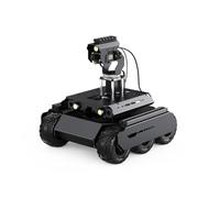 TUOPUONE UGV Rover Open-source 6 ruote 4WD AI Robot compatibile con Raspberry Pi 4B / Raspberry Pi 5 Dual controller All-metal Body Computer Vision senza RPi5, con modulo Pan-Tilt