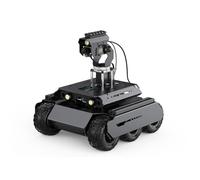 TUOPUONE UGV Rover Open-source 6 ruote 4WD AI Robot compatibile con Raspberry Pi 4B / Raspberry Pi 5 Dual controller All-metal Body Computer Vision con RPi4B e modulo Pan-Tilt