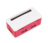 TUOPUONE USB HUB BOX Compatibile con Raspberry Pi Zero/Zero 2W/Zero W/Zero WHs 4 porte USB 2.0 Superficie opaca ben progettata Bella antipolvere