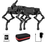 TUOPUONE WAVE-GO Pro 12-DOF Bionic Dog-Like Robot Open Source per ESP32 e Raspb Pi Supporta la modalità di controllo ESP-NOW Host-Sub (WAVE-GO Pro)