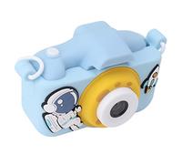 TUORE Macchina Fotografica, Giocattolo per Fotocamera per Bambini Gioco Intelligente Riconoscimento Facciale 5V Registrazione Digitale da 2 Pollici Messa a Fuoco Automatica per Bambini (Blu)