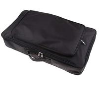TUOREN Borsa portatile da concerto per chitarra effetti pedaliera borsa da trasporto 59,9 x 33 x 10,2 cm, nero