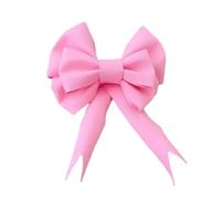 TUOYDJA Fiocco Grande Domestico Accessorio for Feste Natalizie, Fiocco Grande in Eva, Nuziali, Occasione Festiva, Decorazione Fai da Te L'Albero di Natale(Pink 75CM)