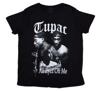 Tupac All Eyez B&W autorizzato Uomo maglietta