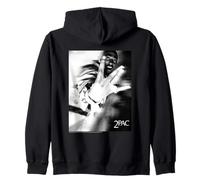 Tupac Dita Hip Hop Cultura Rap Anni '90 Felpa con Cappuccio