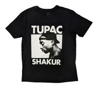 Tupac Eyes Closed autorizzato Uomo maglietta