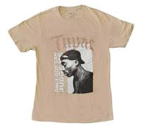 Tupac Only God autorizzato Uomo maglietta