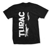 Tupac Side Photo ufficiale Uomo maglietta unisex