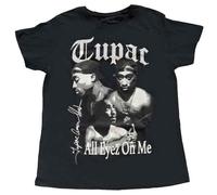 Tupac T Shirt 2Pac all Eyez On Me Logo Nuovo Ufficiale da Donna Boyfriend Fit Size S