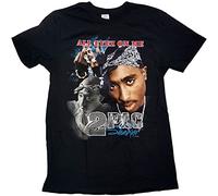 Tupac - T-Shirt # M Unisex Black # All Eyez Homage