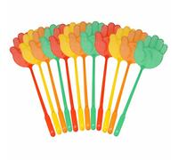 TUPARKA 12 PCS Racchetta Mosche Plastica Colorata Manico Lungo