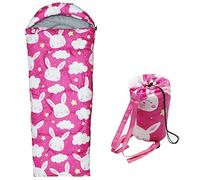 tuphen Kids Sleeping Bags, Sacco a Pelo per Bambini Unisex Baby, Rosa