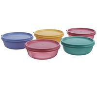 Tupin Tupperware Buddy - Set di ciotole da 300 ml, 5 pezzi (il colore può variare)