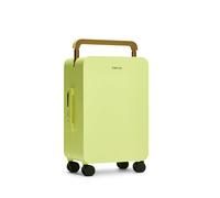 TUPLUS Valigia da viaggio rigida in ABS leggero da 50,8 cm, con maniglia larga, ruote girevoli TSA, serratura a combinazione TSA, serie Balance 2.0, Verde Germoglio Fresco, Carry-On 20''