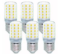 Tupolife 5W E27 LED Bianco Freddo Pannocchia Lampadina 40W - 60 watt equivalente Lampadina E27, 6000K Lampadine LED 700LM Non Dimmerabile 100-265V AC Lampadine, 6 pezzi