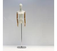 TUPOSTAR Busto di Manichino da Donna, Manichino da Cucito Donna, Supporto per Manichino A Mezza Figura, Cornice per Manichino per Foto di Matrimonio, Effetto Vetrina per Abiti,02,Square Plate