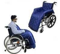 TUPOSTAR Coperta Antivento per Sedia A Rotelle, Coperta per Gambe, Coperta per Ginocchia in Peluche Spesso, per Utenti di Sedia A Rotelle, Coperta Universale per Sedia A Rotelle,04