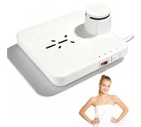 TUPOSTAR Essiccatore per Tutto Il Corpo Dopo La Doccia, Asciugatore Ad Aria Verticale, Asciugatore Elettrico per Il Corpo Senza Contatto, Ideale per Bagno, Casa,Bianca