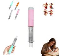 TUPOSTAR Macchina Elettrica per Infeltrimento, Strumento per Infeltrimento di Lana, per Infeltrimento Rapido, Dipinti su Lana Fai da Te E Lavori Artigianali in Feltro,Rosa