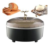 TUPOSTAR Macchina per La Fermentazione del Pane, Vasca con Rivestimento in Acciaio Inox, Temperatura E Temporizzazione Regolabili, Cassetta di Lievitazione Termostatica Automatica,Verde