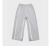 TUPOSTAR Pantaloni per Incontinenza con Apertura Completa, Pantaloni per L'Assistenza Ai Pazienti, per Donne E Uomini, per Anziani, Disabili E Pazienti in Dialisi,Grigio,L