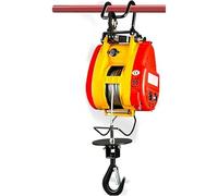 TUPOSTAR Paranco Elettrico A Catena, Altezza di Sollevamento 30 M, velocità di Sollevamento 18 M/Min, Paranco Elettrico, per Garage, Negozi, Hotel, Case,Wired Control,180kg