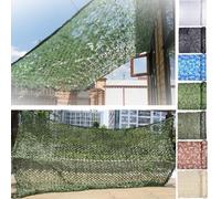 TUPOSTAR Rete Mimetica, Rete Mimetica Militare, Rete Mimetica, Rete Mimetica Leggera Woodland,Rete Mimetica Decorativa Militare, per Campeggio in Tana,07,2x5m