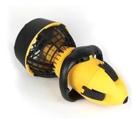 TUPOSTAR Scooter Subacqueo, con Batterie al Piombo, Booster per Scooter Subacqueo, per Sport Acquatici, Piscina, Immersioni E Snorkeling,Giallo