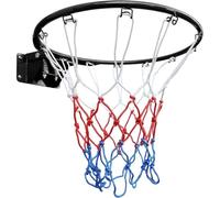 TUPOSTAR Set di Canestri da Basket Sospesi, Canestro da Basket Resistente da aParete, Porta per Adulti con Struttura in Acciaio, Facile da Montare, per attività Ricreative,Nero