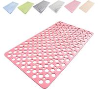 TUPOSTAR Tappetino da Bagno Extra Lungo, Tappetino Doccia Quadrato, Tappetino Doccia Antiscivolo Antimuffa, Tappetino da Bagno Morbido al Tatto, per Interni Bagno,05,70 * 38cm