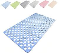 TUPOSTAR Tappetino da Bagno Extra Lungo, Tappetino Doccia Quadrato, Tappetino Doccia Antiscivolo Antimuffa, Tappetino da Bagno Morbido al Tatto, per Interni Bagno,04,70 * 70cm