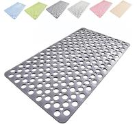 TUPOSTAR Tappetino da Bagno Extra Lungo, Tappetino Doccia Quadrato, Tappetino Doccia Antiscivolo Antimuffa, Tappetino da Bagno Morbido al Tatto, per Interni Bagno,03,90 * 60cm