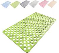 TUPOSTAR Tappetino da Bagno Extra Lungo, Tappetino Doccia Quadrato, Tappetino Doccia Antiscivolo Antimuffa, Tappetino da Bagno Morbido al Tatto, per Interni Bagno,01,90 * 60cm