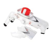 Tupperware a12109598 Cucina Star Mando Chef Professionale Grattugia/Affettaverdure, Plastica, Bianco/Rosso, 35 x 18 x 10 cm, 3 unità