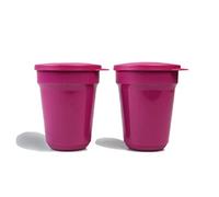 TUPPERWARE Aloha mug Duo tazza da bere 470 ml rosa scuro S273