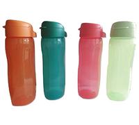 Tupperware Aquaslim - Flacone da 500 ml ciascuno, 4 pezzi