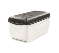 Tupperware BreadSmart Compatto 31.4 x 16.6 x 11.2 cm Bianco e Nero Contenitore per Pane