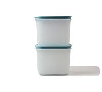 Tupperware Congelatore Contenitore 1,1 L (2) Bianco Cristallo di ghiaccio blu di ghiaccio di cristallo P 21652