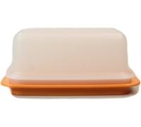 TUPPERWARE Contenitore per burro Butterschatz bianco arancione Butterschatz f...