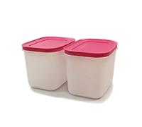TUPPERWARE Contenitore Pinguino da 1,1 L bianco rosa (2) 8308