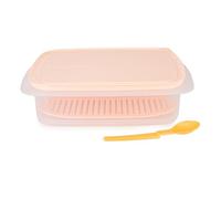 Tupperware Cool n' Fresh - Contenitore per salsicce, 1,5 l, con cucchiaio sospeso
