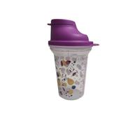 Tupperware Cottura Mix-Fix piccolo 350 ml 350 ml Shaky Shaker trasparente limoni viola