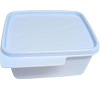 Tupperware Cubix Drops Contenitore angolare antigoccia, antigoccia, 500 ml, colore: azzurro