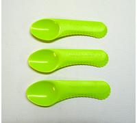 Tupperware - Cucchiaio da cucina per kiwi, 3 pezzi, verde