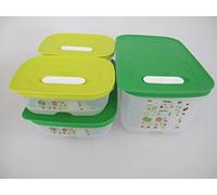 Tupperware frigorifero 4,4 L Alto + 1,8 L piatto + 800 ML (2) Clima Oase P 23879