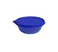 Tupperware Hitparade - Ciotola estiva con coperchio, a tenuta stagna, 600 ml, 600 ml, colore: blu
