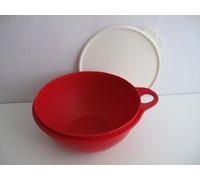 TUPPERWARE La Ciotola Da 2,75 Liter Rosso Bianco